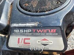 18.5 HP Briggs and stratton opposing twin 42D707 Runs Great V Twin Local Ship