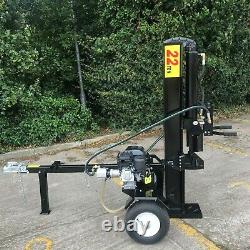 22Ton HYDRAULIC Black Professional Log Splitter, 62cm, 6.5hp Briggs & Stratton