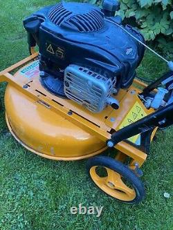 AS 470 18 Petrol Mulching Lawn Grass Mower. Briggs And Stratton Engine