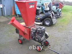 Allen Might Mac chipper shredder. 10hp Briggs & Stratton. 3in capacity. Working