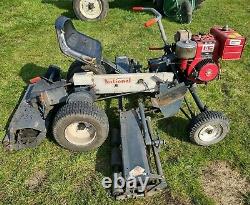 Allen National Ride On Triple Gang Cylinder Mower 8hp Briggs & Stratton Engine