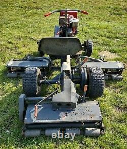 Allen National Ride On Triple Gang Cylinder Mower 8hp Briggs & Stratton Engine