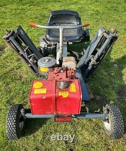 Allen National Ride On Triple Gang Cylinder Mower 8hp Briggs & Stratton Engine