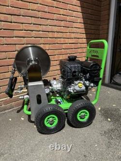 Alpha 4 Pressure Washer Full Set Up. Commercial Grade Petrol Briggs & Stratton