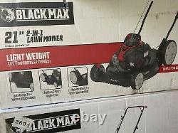 Black Max 21 125cc Gas 2-in-1 Push Mower with Briggs & Stratton Engine NEW IN BOX