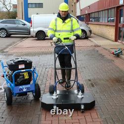 Block Paving Cleaning Machine + Petrol Pressure Washer + 36 Patio Cleaner