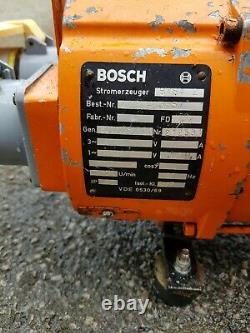 Bosch / briggs & stratton 240v & 110v generator 2.1 kva