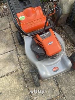 Briggs And Stratton Flymo Self Drive Petrol Lawnmower 40 Quicksilver 46cm