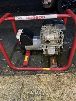 Briggs And Stratton SP2600 Petrol Generator 240/110 2.5kva