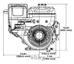 Briggs & Stratton 1450 PRO Series Engine 3/4 Crank 14.5 Gross Tq 19N132-0051-F1