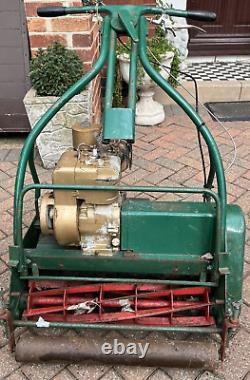 Briggs & Stratton 206cc vintage petrol lawnmower not tested so spares or repair