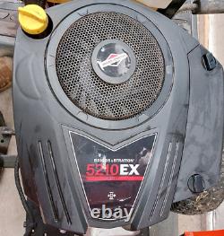 Briggs & Stratton 5210 EX very low hours / Husqvarna CTH 155 mower tractor