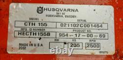 Briggs & Stratton 5210 EX very low hours / Husqvarna CTH 155 mower tractor