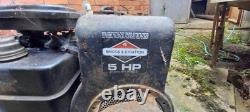 Briggs & Stratton 5hp used petrol garden rotavator