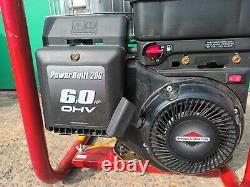 Briggs & Stratton 6hp Petrol Engine 115V and 230V Generator 2.1kW / 2.6kVa