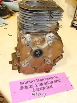 Briggs & Stratton 8hp engine vintage USA 190432 engine crankcase cylinder block