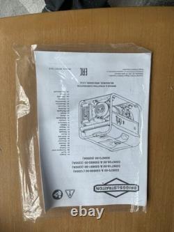 Briggs & Stratton P2400 Portable Petrol Invertor Generator Used Twice only