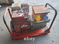 Briggs & Stratton Powered Generator 5hp I/C Engine Used Spares or Repair