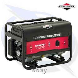 Briggs & Stratton Sprint 1200A 1.1kW Framed Petrol Generator with AVR