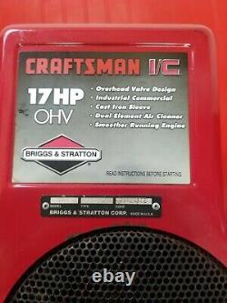 Briggs & Stratton -craftsman 17 HP I/c Engine Model 310707