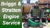 Briggs U0026 Stratton 450 Series Engine Service Mower Repair Tutorial How To Service Kit Parts List