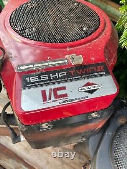 Briggs and Stratton 16.5 h. P twin cylinder ride on engine