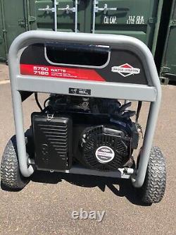 Briggs and Stratton Portable Generator 5750w (7185w peak) NEVER USED