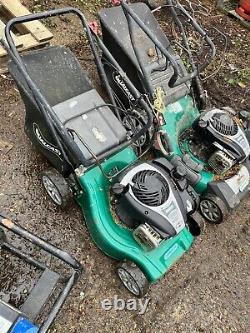 Briggs and Stratton lawn mowers x2 briggs &Stratton qualcast