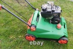 Brill Petrol Lawn Scarifier Mower Raker briggs stratton