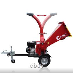 CRYTEC Terminator 4.7inch Wood Chipper Garden Shredder Petrol Heavy Duty