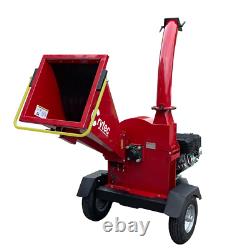 CRYTEC Terminator 4.7inch Wood Chipper Garden Shredder Petrol Heavy Duty