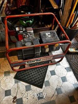 Clarke frame mounted 4.1kva petrol generator 8HP Briggs and Stratton engine