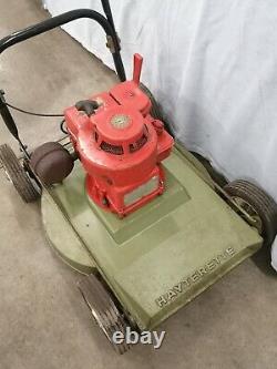 Classic Hayterette Hayter Rough Cut Petrol Lawn Mower-briggs And Stratton Engine