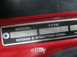 Craftsman II Briggs & Stratton 15hp Good Running Engine Motor 28n707