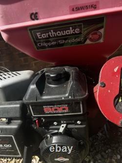 Earthquake 10HP Petrol Briggs and Stratton Wood Chipper/ Shredder. Fully Workin