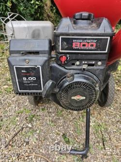 Earthquake 10hp Briggs And Stratton Petrol Chipper / Garden Shredder