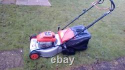 Flymo Briggs & Stratton Self-Propelled Petrol Mower Power Roller+Grass Bag VG