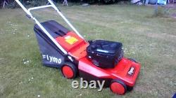 Flymo Chevron 420GL Briggs & Stratton Petrol Rotary Mower + Grass Bag VGC