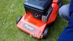 Flymo Chevron 420GL Briggs & Stratton Petrol Rotary Mower + Grass Bag VGC