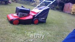 Flymo Chevron 420GL Briggs & Stratton Petrol Rotary Mower + Grass Bag VGC