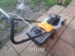 Flymo SERVICED 18cut Petrol Lawnmower / Mover Briggs and Stratton Engine