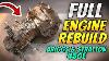 Full Rebuild Briggs And Stratton Engine 450e Restoration