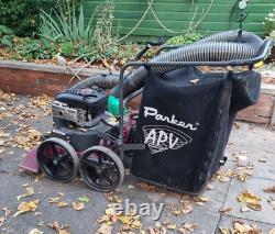 Garden vacuum for leaves and debris. Parker APV with Briggs & Stratton engine