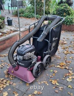 Garden vacuum for leaves and debris. Parker APV with Briggs & Stratton engine