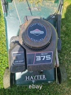 HAYTER HAWK 41cm PETROL LAWNMOWER, Briggs & Stratton Sprint 375 Engine