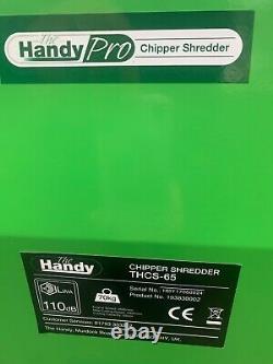 Handy Pro Chipper Shredder THCS-65 Briggs & Stratton Engine