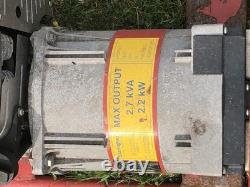 Harrington Briggs & Stratton Generator 2.7 KVA Petrol