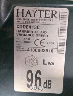 Hayter Harrier 41 Variable Speed Roller Mower Briggs And Stratton