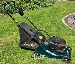 Hayter Harrier 41 lawn mower Briggs & Stratton petrol auto drive xplease readx