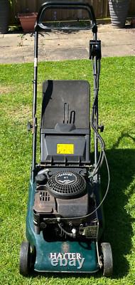Hayter Harrier 41 lawn mower Briggs & Stratton petrol auto drive xplease readx